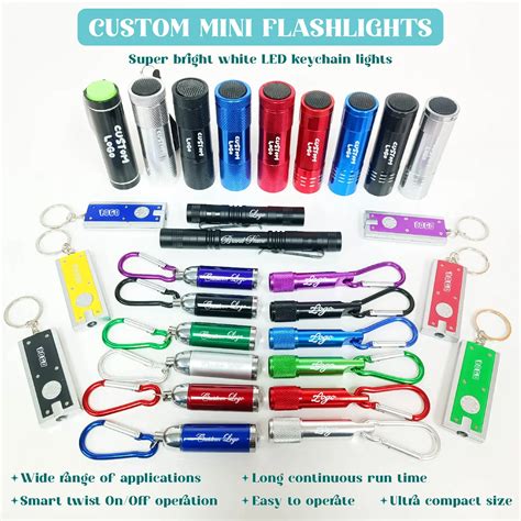 Aluminum Keychain Led Flashlight Small Led Flashlight Multifunctional ...