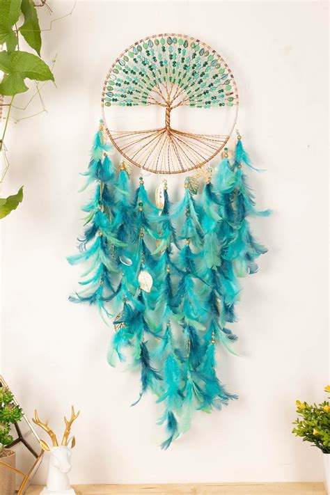 Shop Teal Tree of Life Dreamcatcher Online | Soul Works – soulworks.co