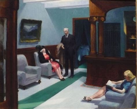 Edward Hopper- Hotel Lobby - Posters by Edward Hopper | Buy Posters ...