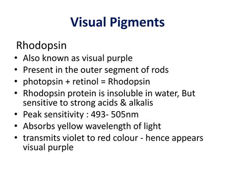 Anatomy and physiology of retina | PPTX