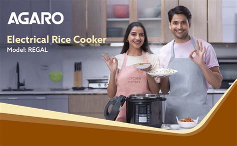 REGAL Electric Rice Cooker 3L | Multi-Cooking Functions | AGARO – Agaro