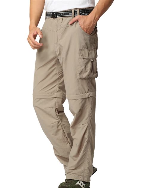 Toumett Mens Convertible Hiking Pants Quick Dry Zip Off Cargo Pants ...