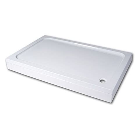 Shower Tray Rectangular Easy Plumb 1000 X 760 Strong Stone | Desertcart ...