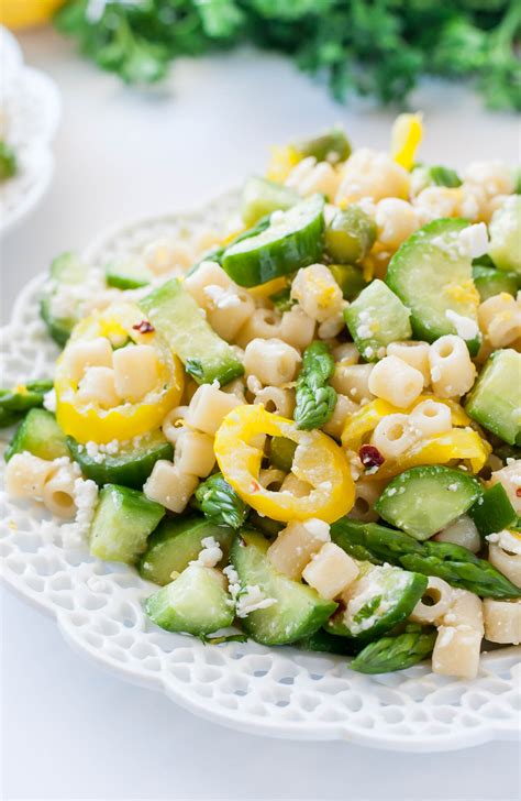 Pasta Salad Asparagus Lemon at Linda Aucoin blog