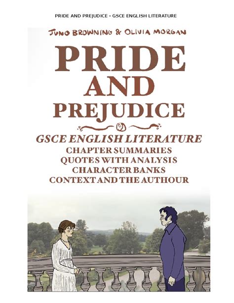 Pride and Prejudice GCSE English Literature Context and Chapter ...