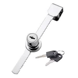 Enakshi® Glass Cabinet Door Lock with 2 Keys Zinc Alloy for Office ...