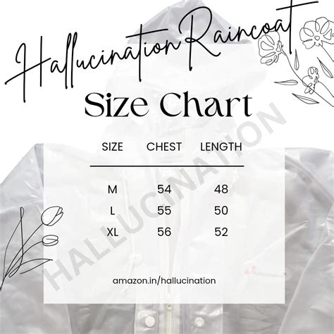 Hallucination® Rain Coat for Men Women Unisex High Neck Long Full ...