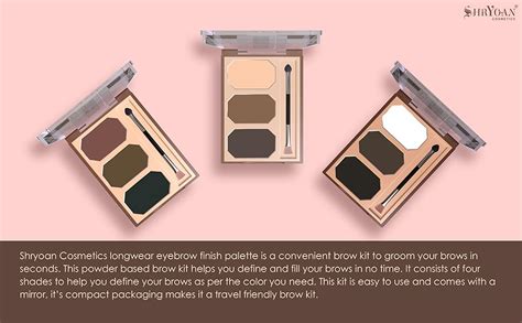 Buy Shryoan Long Wear Eyebrow Finishing Powder| Defining Eyebrows ...