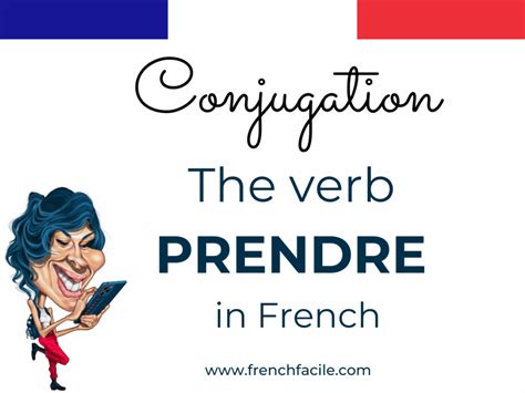 French Conjugation Prendre (all tenses)