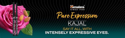 Buy Himalaya Pure Expression Pencil Kajal Black, Matte Finish 0.30g ...