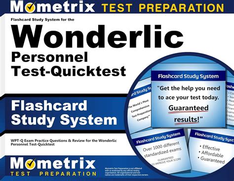 Flashcard Study System for the Wonderlic Personnel Test-quicktest ...