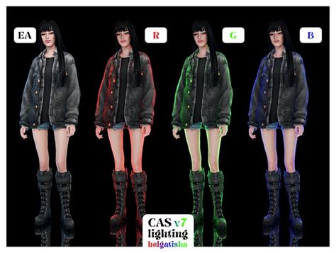Image result for Sims 4 CAS Lighting Mod