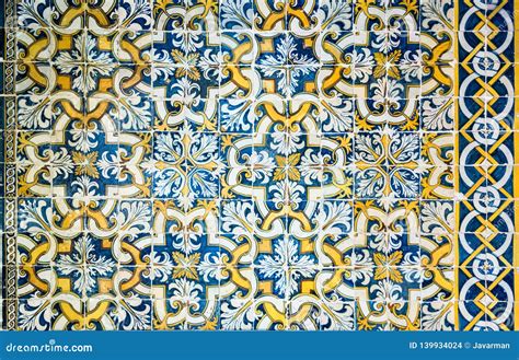 Azulejos Is Traditional Portuguese Tiles. Azulejo Is A Form Of ...