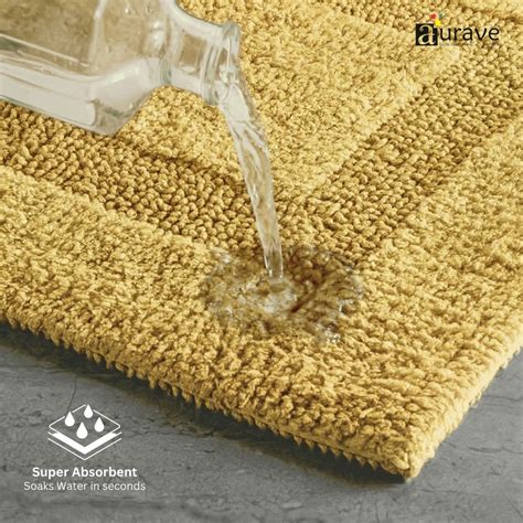 Buy Aurave Cotton Bath Mat Online India | 54% Off – AURAVE