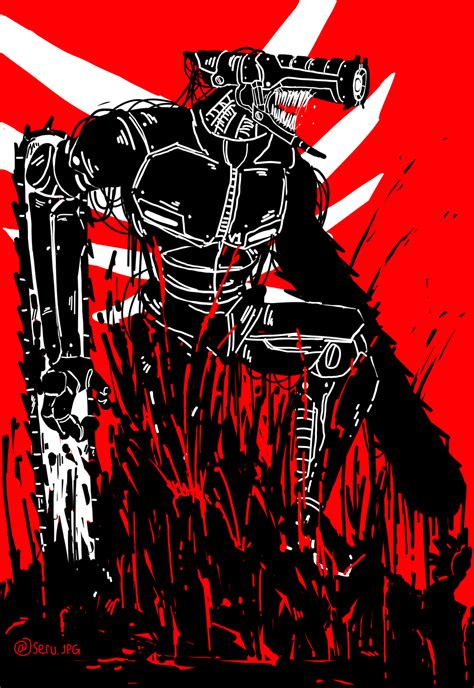 Quick thing I did in celebration of a chainsaw coming to Ultrakill, and Chainsaw Man being my ...