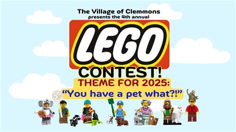Village of Clemmons Lego Contest 2025, Clemmons Town Hall, 24 January ...