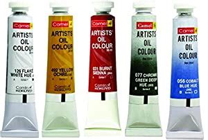 Camlin Kokuyo Artist Oil Colours 20ml Combo-# 4 : Amazon.in: Home & Kitchen