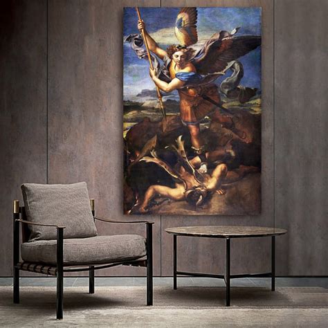 St Michael Painting Raphael