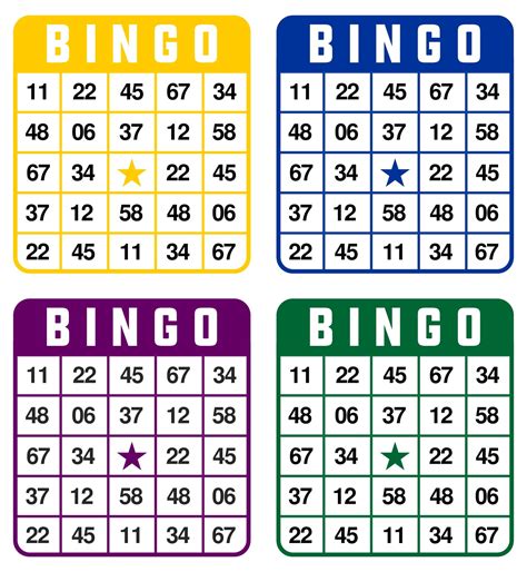 100 Free Printable Bingo Cards - Printable JD