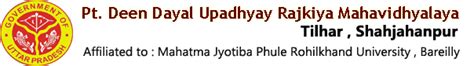 Pt. Deen Dyal Upadhyay Rajkiya Mahavidhyalaya | Tilhar