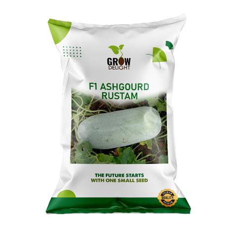 Grow Delight F1 Ashgourd Ranbir - Vegetable Crop Seeds
