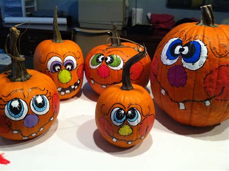 Scary Painting Pumpkins at PaintingValley.com | Explore collection of ...
