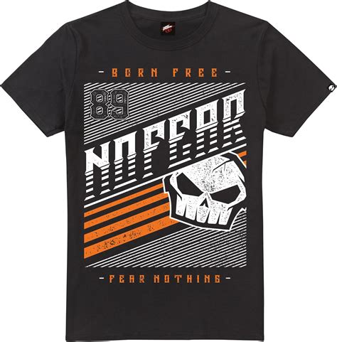 No Fear Men's Nothing T-Shirt: Amazon.co.uk: Clothing