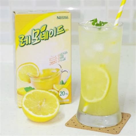 Buy Nestle Lemonade 600g (40T x 15g) Powdered Drink Mixes Korean ...