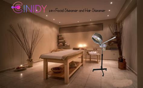 Cinidy 2 in 1 Facial Steamer and Hair Steamer Face Sauna Humidifier Hot ...