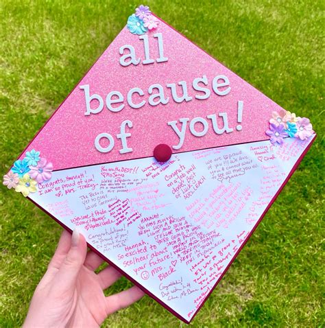 Glitter Grad Cap | Mean Girls | Graduation cap decoration, High school ...