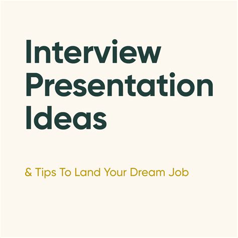 Interview Presentation Ideas 的图像结果