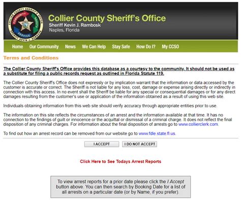 Search Collier County arrests and jail inmates | inspectadate