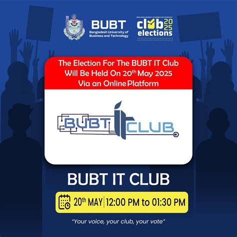 BUBT Official | The Election of the BUBT IT club and BUBT Economics ...
