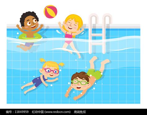 Swim卡通图片 的图像结果