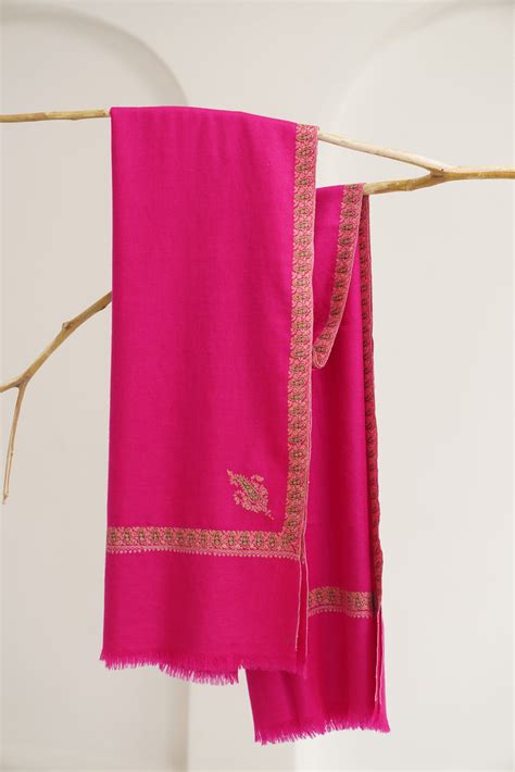 Shop Hand Embroidered Pashmina Shawls, Stoles, & Scarves Online