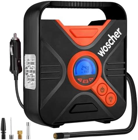 AGARO Primo High Power Digital Tyre Inflator for Car, Air Inflator Car ...