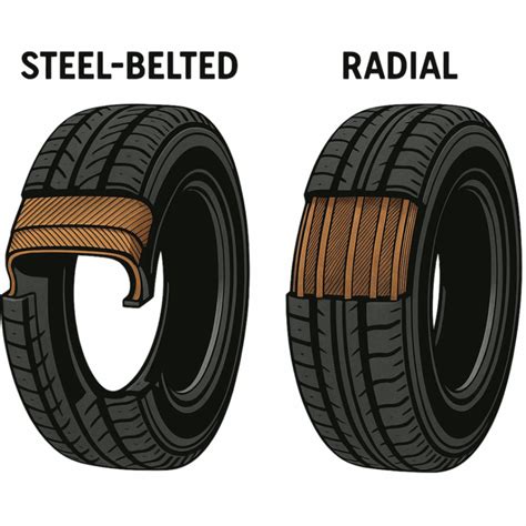 Steel Belted vs Radial Tires – How They Differ on the Road