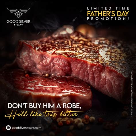For Father's Day 2023, Good Silver Steaks Unveils the Gold-Inspired ...