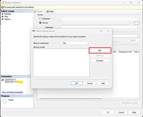 Image result for How to Restore Database Using SSMS V1.8