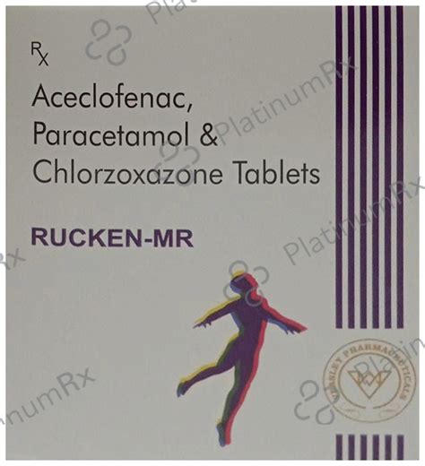 Rucken MR Tablet 10s - Save 56% on Substitute Medicine