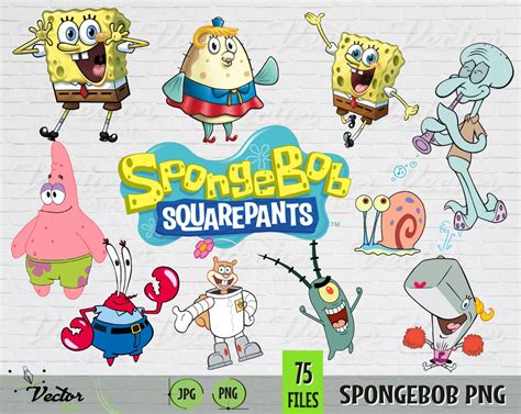 SpongeBob, SpongeBob icons, SpongeBob clip art, Printable cliparts ...