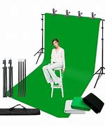 Image result for Green Screen with Black Flowers