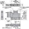 4GA110R-C6-E2-3 パイロット式5ポート空圧バルブ ダイレクト配管 4GA Rシリーズ CKD 単体バブルダイレクト配管 圧縮空気 ...