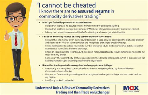 Understand Rules and Risks Of Commodity Tradings