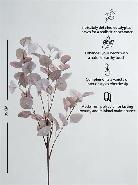 Buy Westside Home Rust Eucalyptus Artificial Plant from Westside