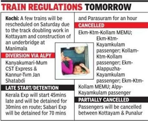 Pay full fare for extra seat for kids on trains | Kochi News - Times of ...
