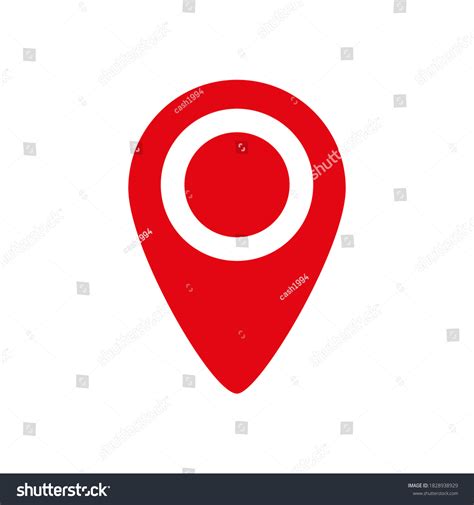 Small Dot Map Pin Image 的图像结果