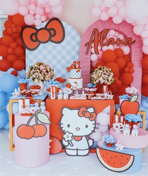 Pin by Yeneit Diaz on Cumpleaños - Ideas 1 | Hello kitty decorations ...