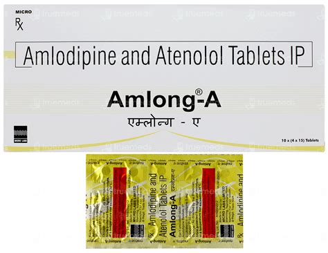 Amlong A Tablet: Uses, Side Effects, Price & Substitutes