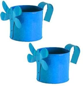 SGS 5 Inch Dragonfly Railing Planter Set Of 2 Plant Container Set Price ...